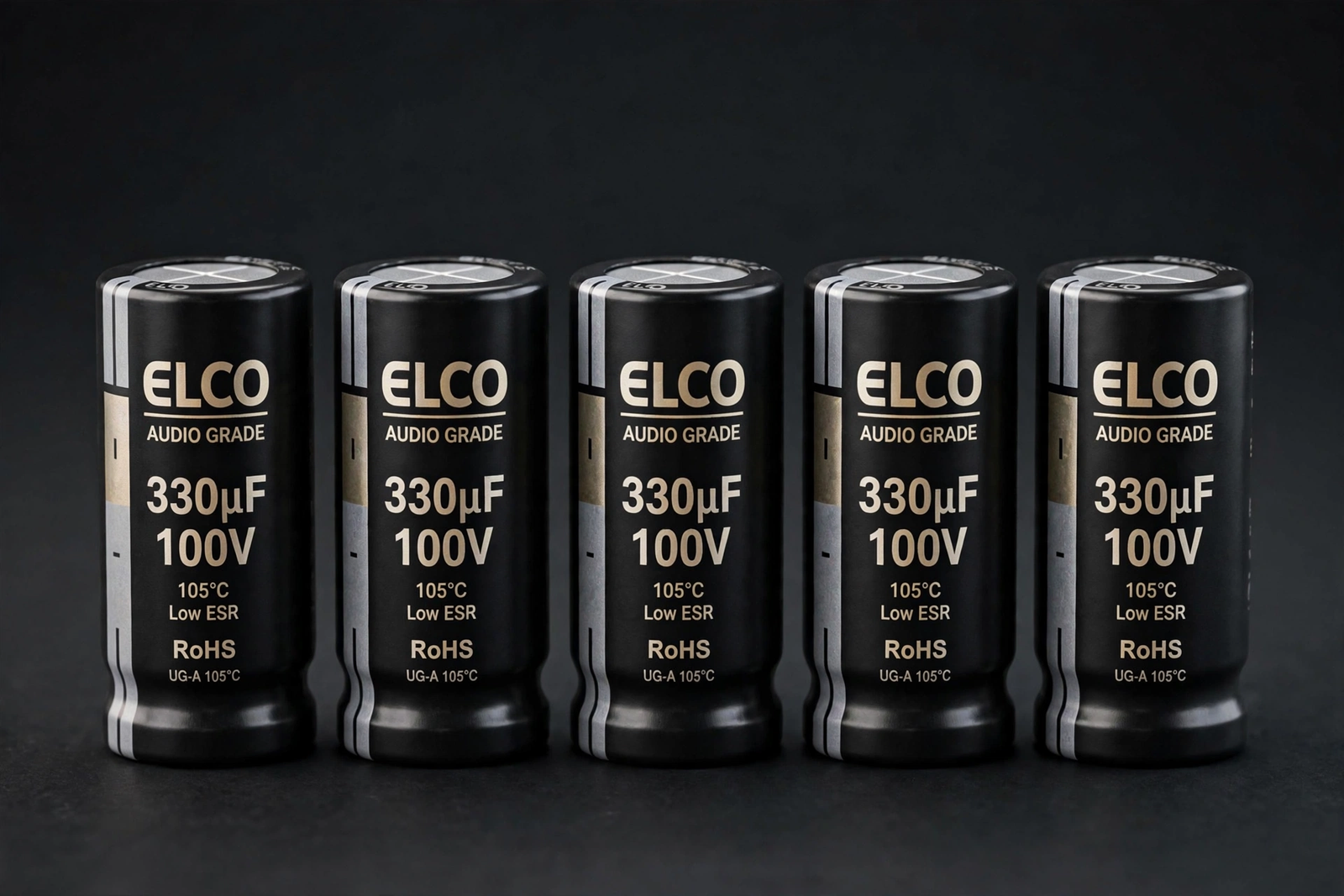 Elco 330uF 100V Audio Grade